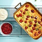 Recept på Vegansk ugnspannkaka