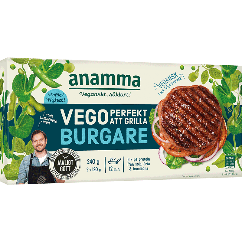 Vegoburgare Jävligt Gott