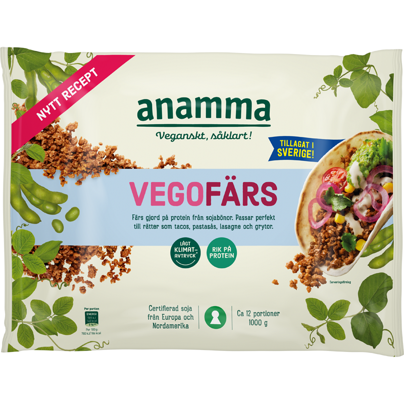 Vegofärs 1000g