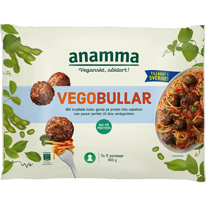 Vegobullar 900g